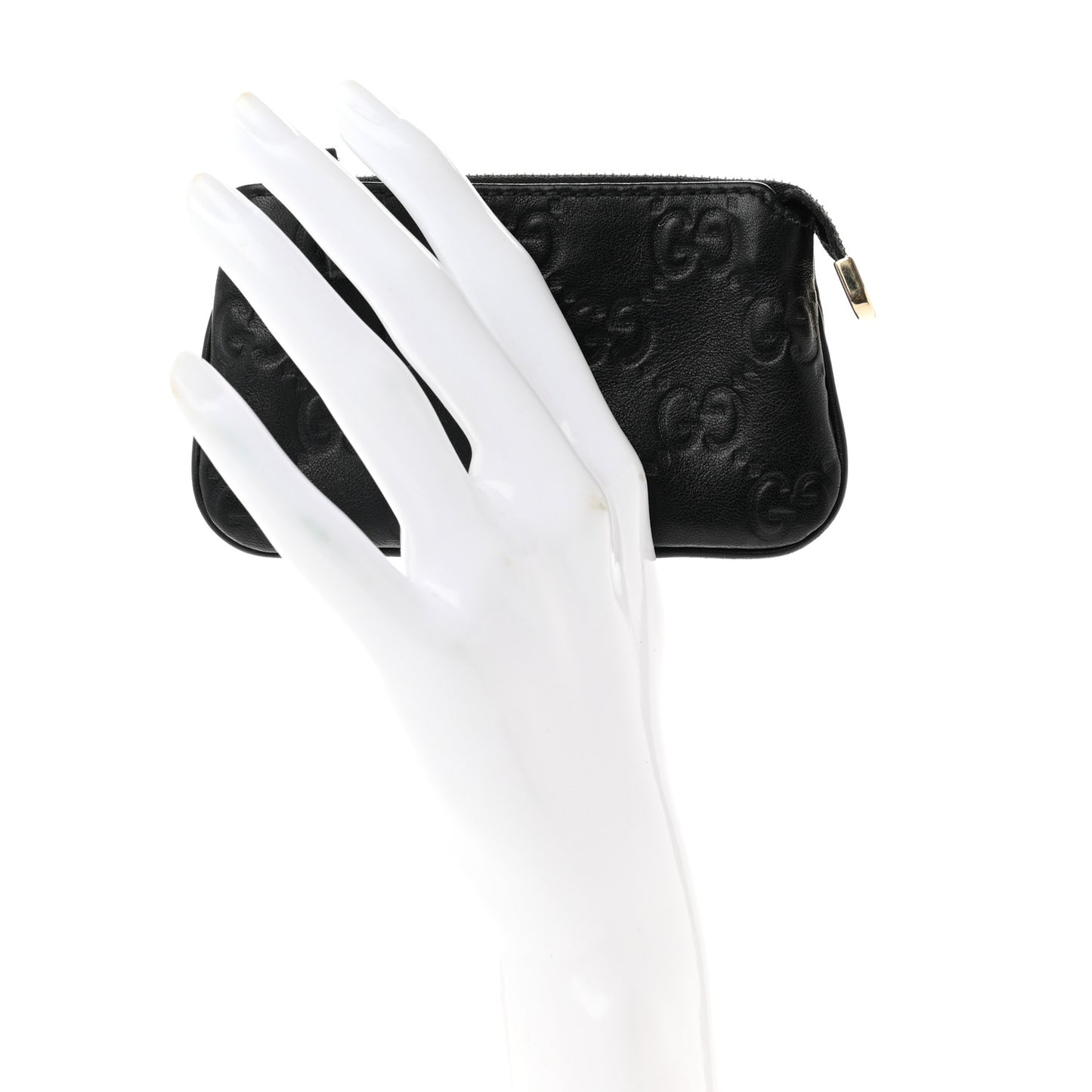 Guccissima Key Case Black