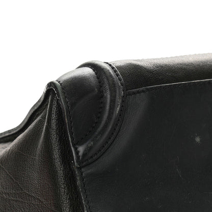 Celine Smooth Calfskin Mini Bi-Color Luggage Forest Black 14 of 29