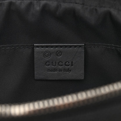 Gucci Canvas Web Slim Belt Bag Black 6 of 10