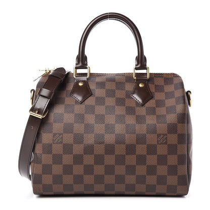Louis Vuitton Damier Ebene Speedy Bandouliere 25 1 of 10