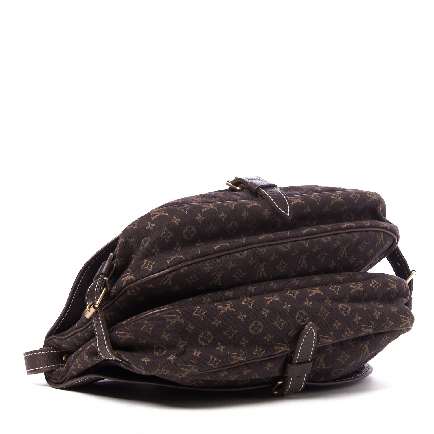 Louis Vuitton Monogram Mini Lin Saumur Ebene 3 of 8