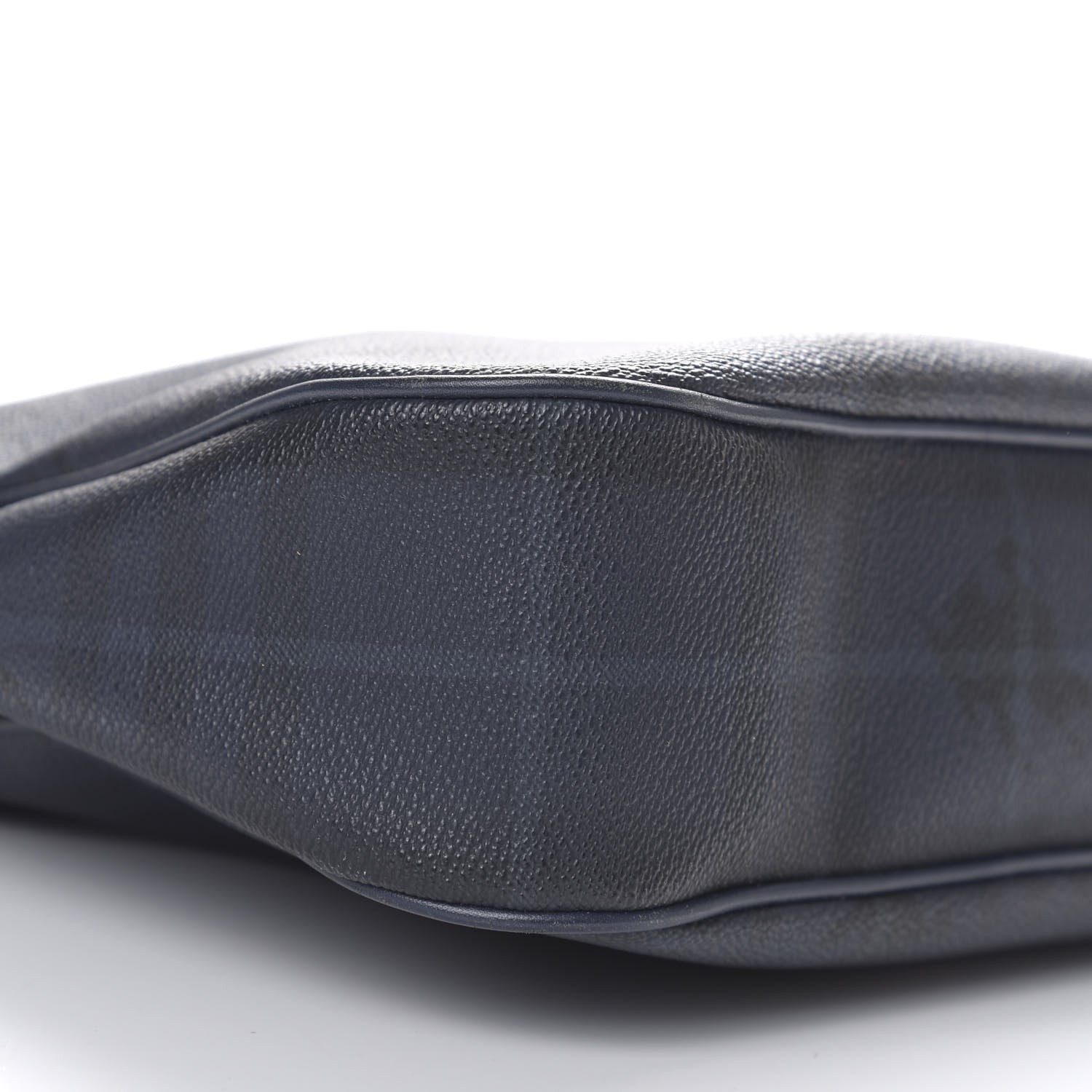 Burberry Haymarket Check Shoulder Bag Blue Black 5 of 9