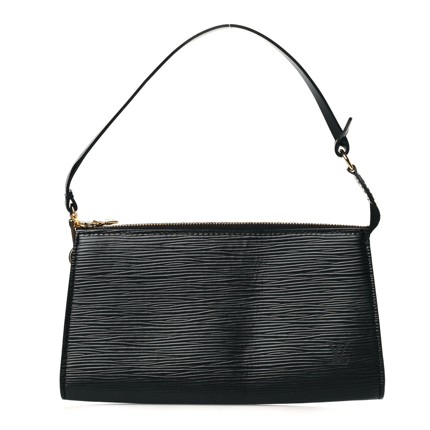 Louis Vuitton Epi Pochette Accessories 21 Black 1 of 10