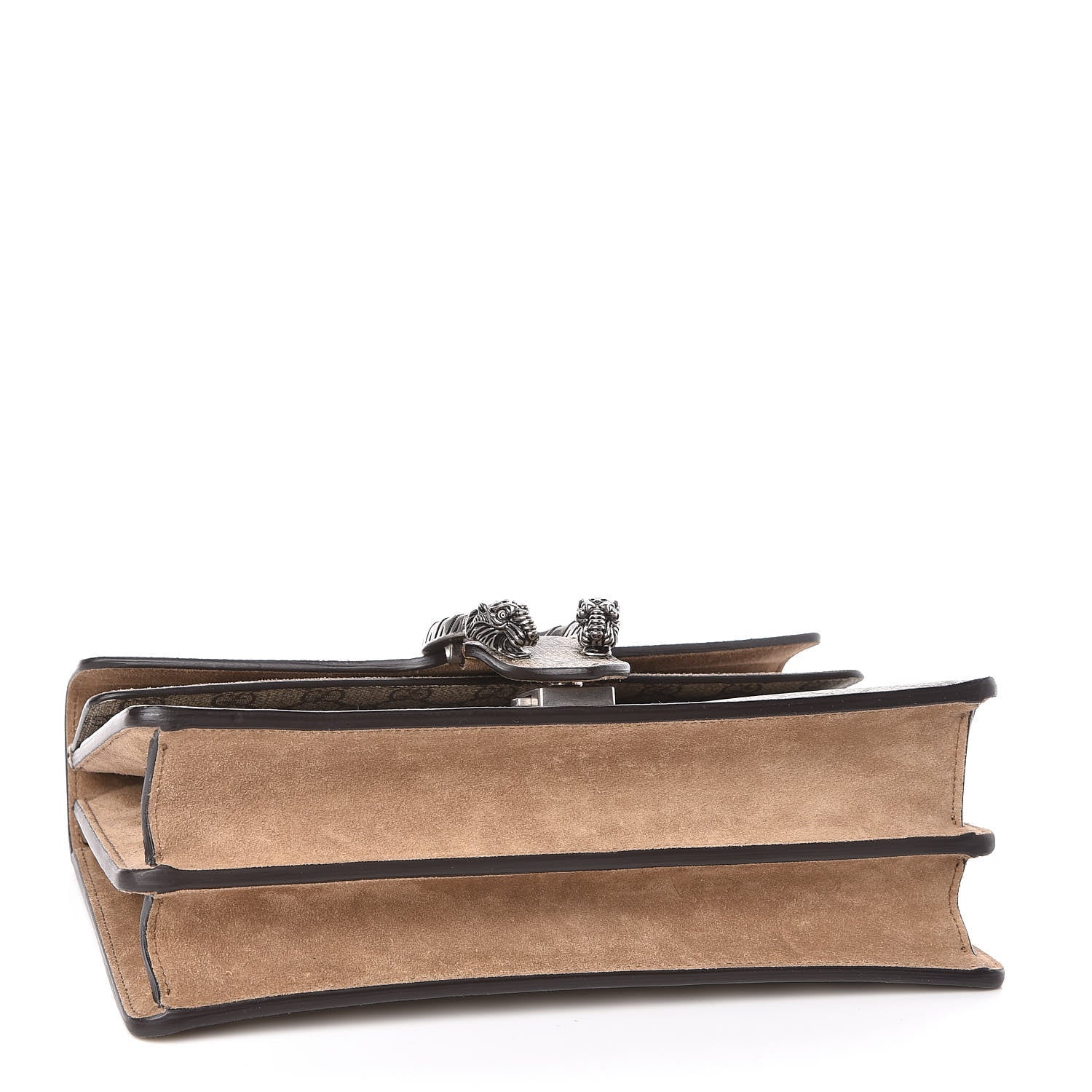 Gucci GG Supreme Monogram Small Dionysus Shoulder Bag Taupe 4 of 13