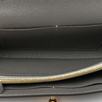 Hermes Epsom Kelly To Go Wallet Gris Meyer 6 of 9