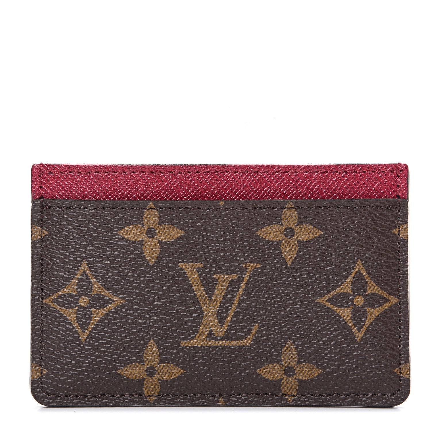 Louis Vuitton Monogram Card Holder Fuchsia 1 of 6