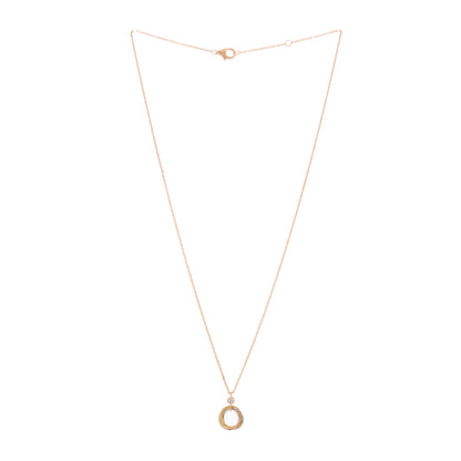 Cartier 18K Pink Yellow White Gold Diamond Trinity Pendant Necklace 2 of 4