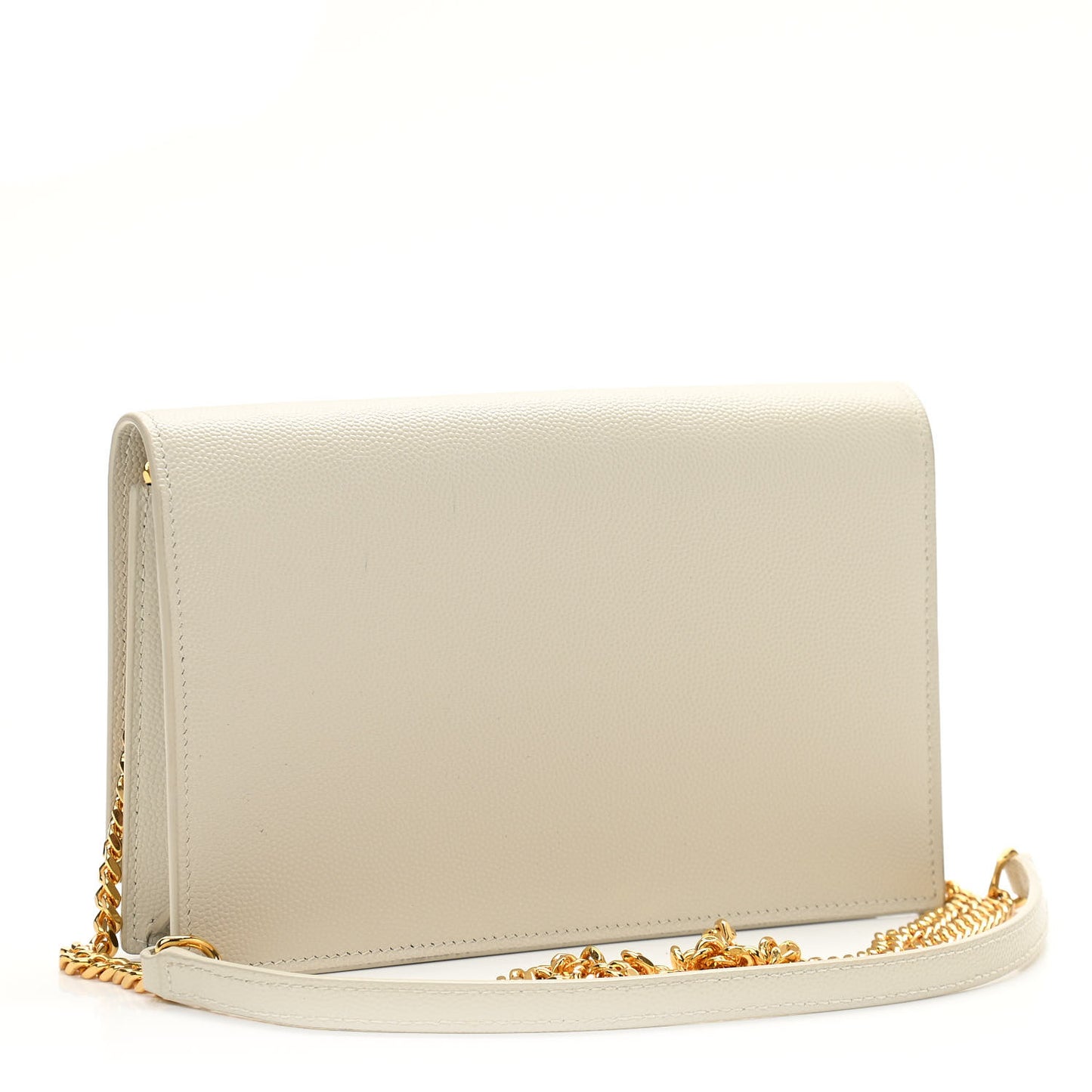 Grain De Poudre Classic Monogram Kate Tassel Chain Wallet Crema Soft