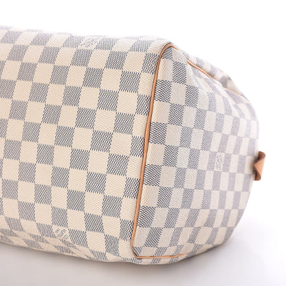 Louis Vuitton Damier Azur Speedy 30 6 of 11