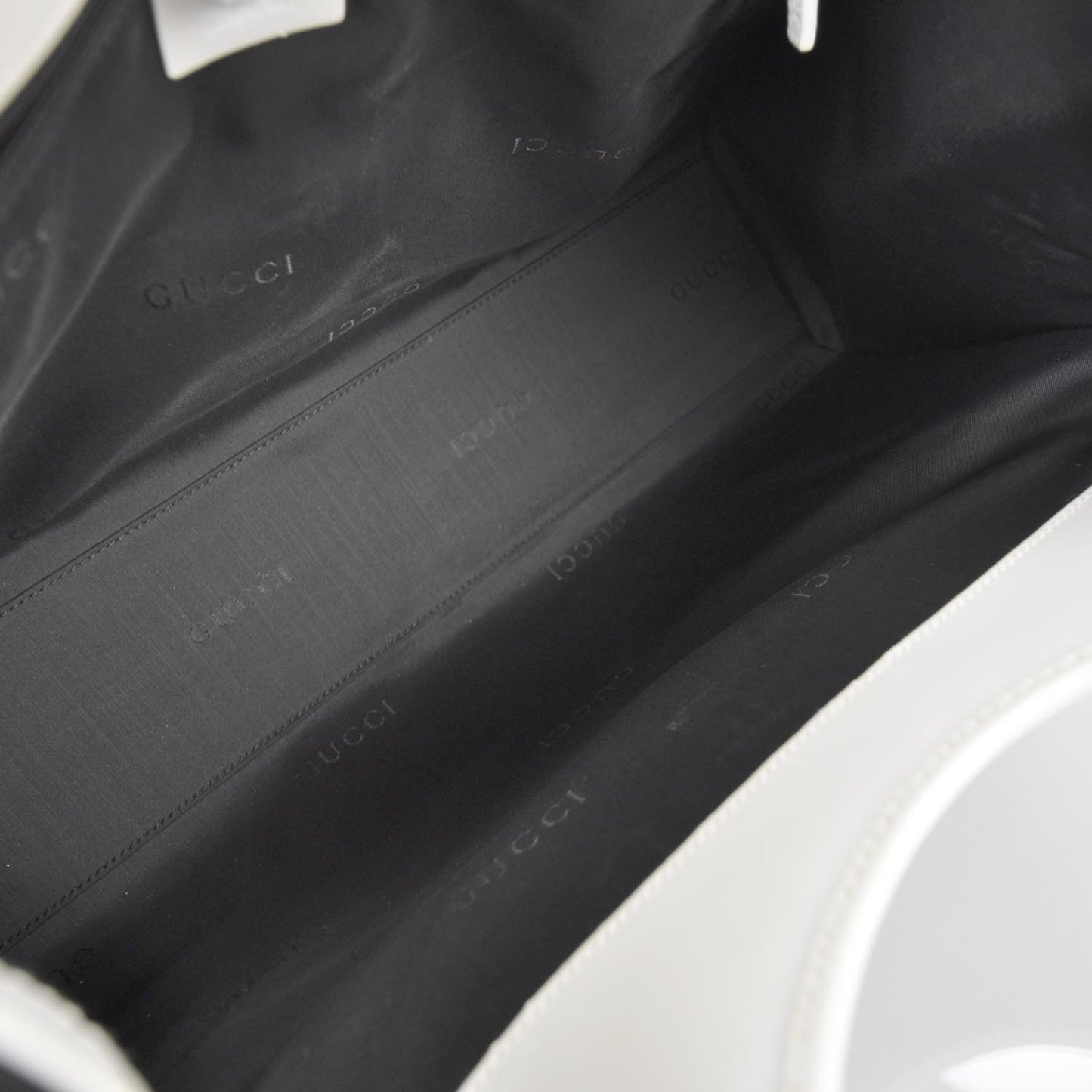 Canvas Bardot Bag Black and White