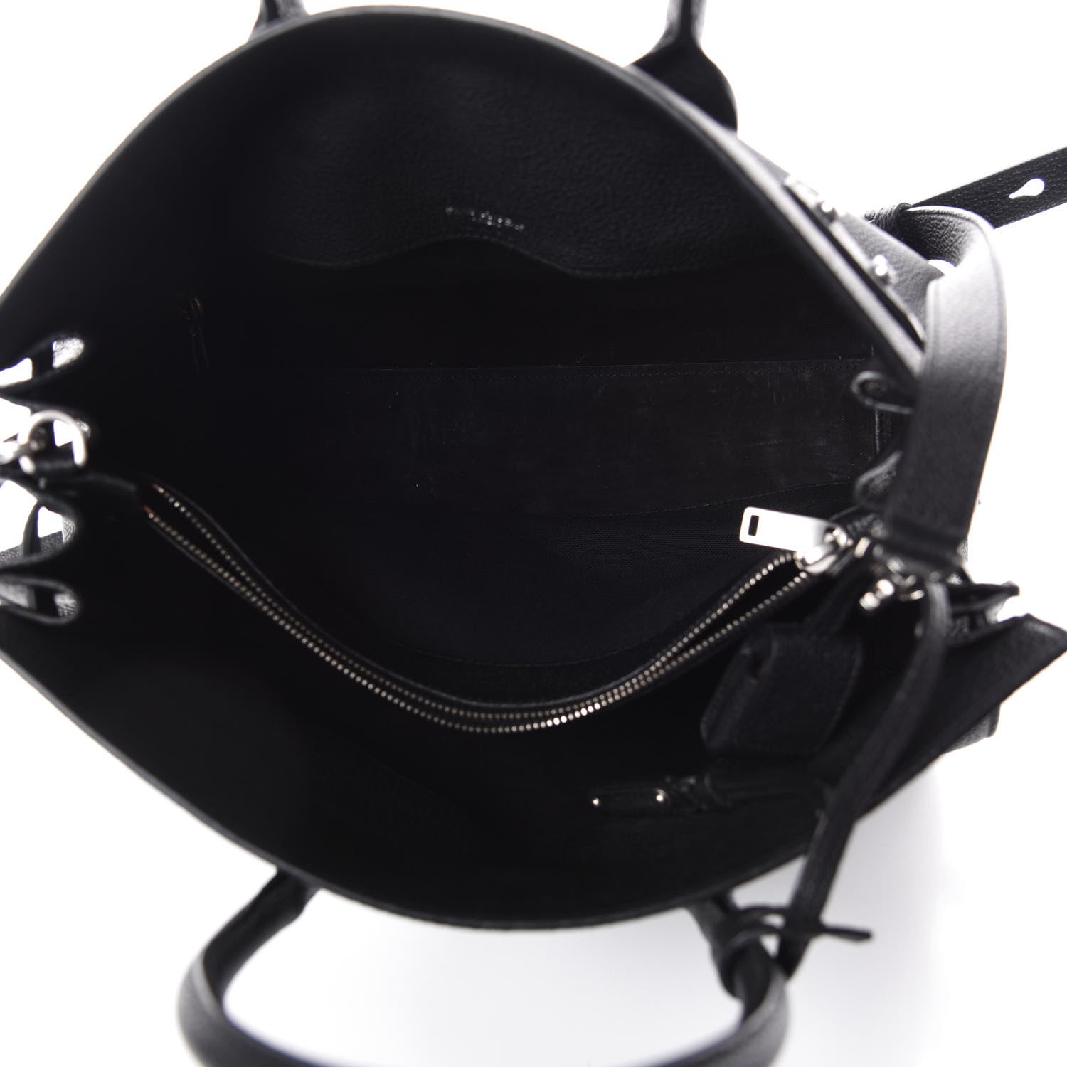 Saint Laurent Grained Calfskin Small Supple Sac De Jour Black 5 of 11