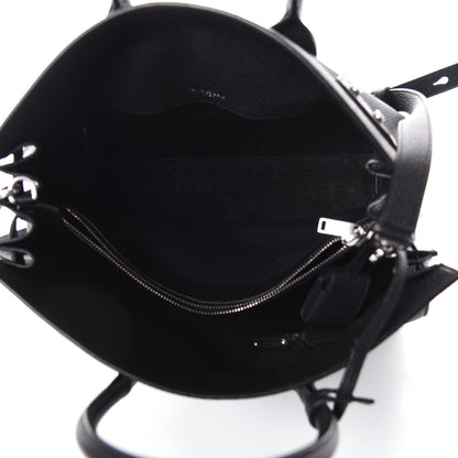 Saint Laurent Grained Calfskin Small Supple Sac De Jour Black 5 of 11