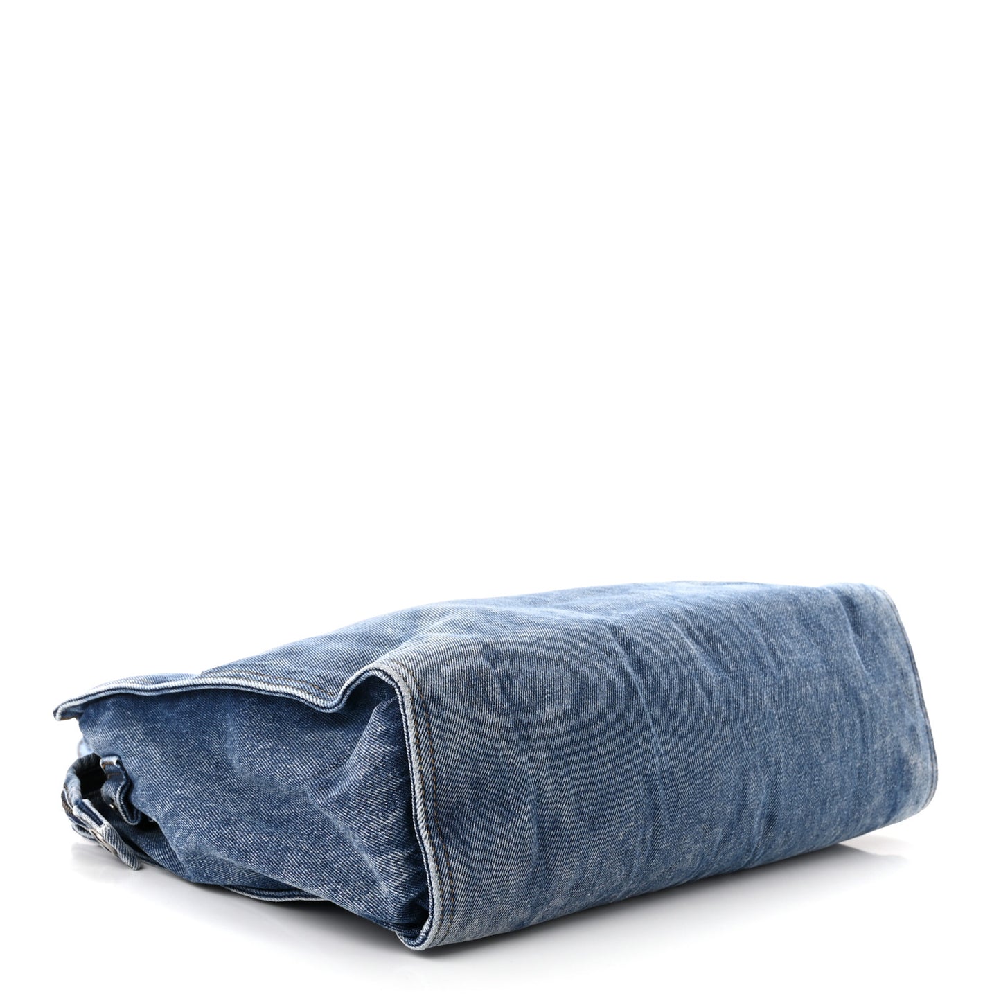 Denim Medium Shopping Bag Blue