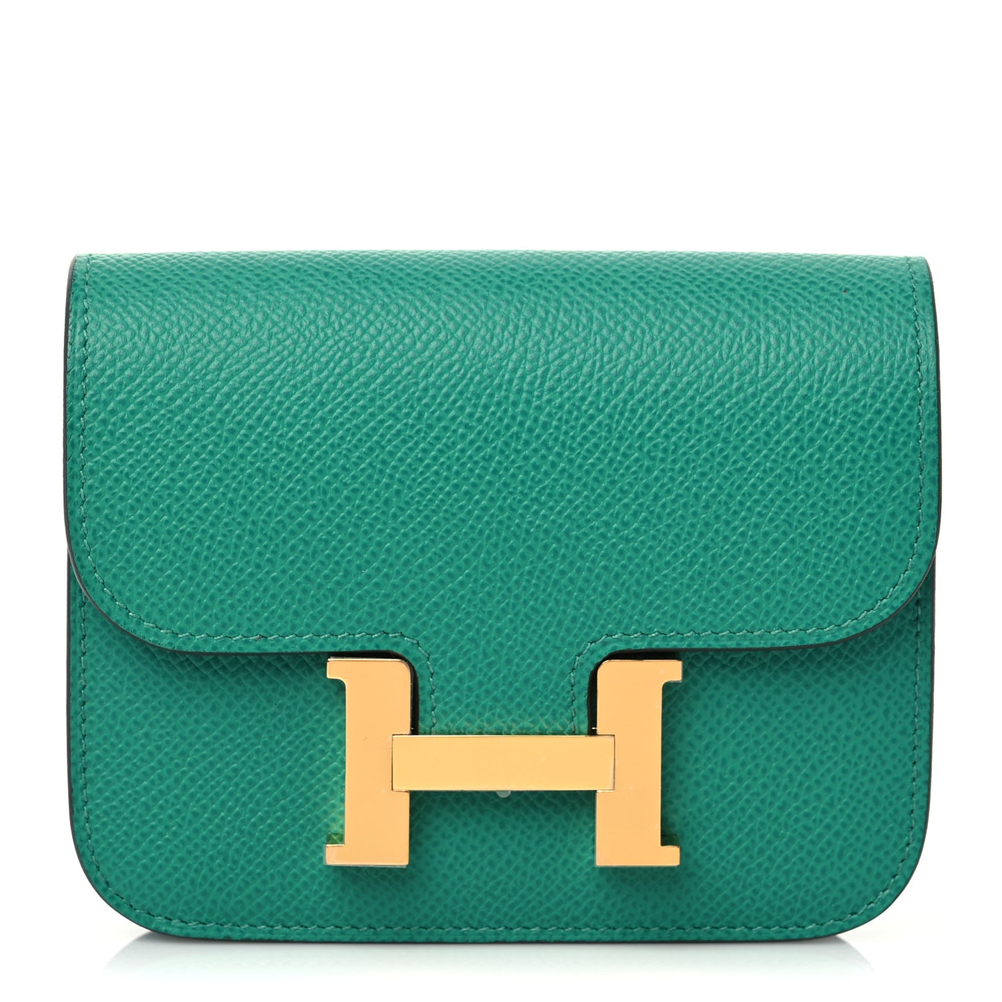 Epsom Constance Slim Wallet Vert Jade