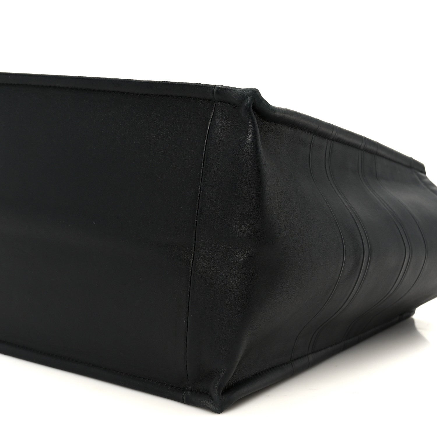 Christian Dior Calfskin Embossed Medium Book Tote Black 10 of 10