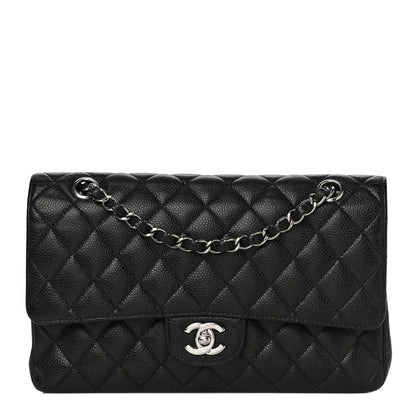 Chanel Caviar Quilted Medium Double Flap Black 1 of 21
