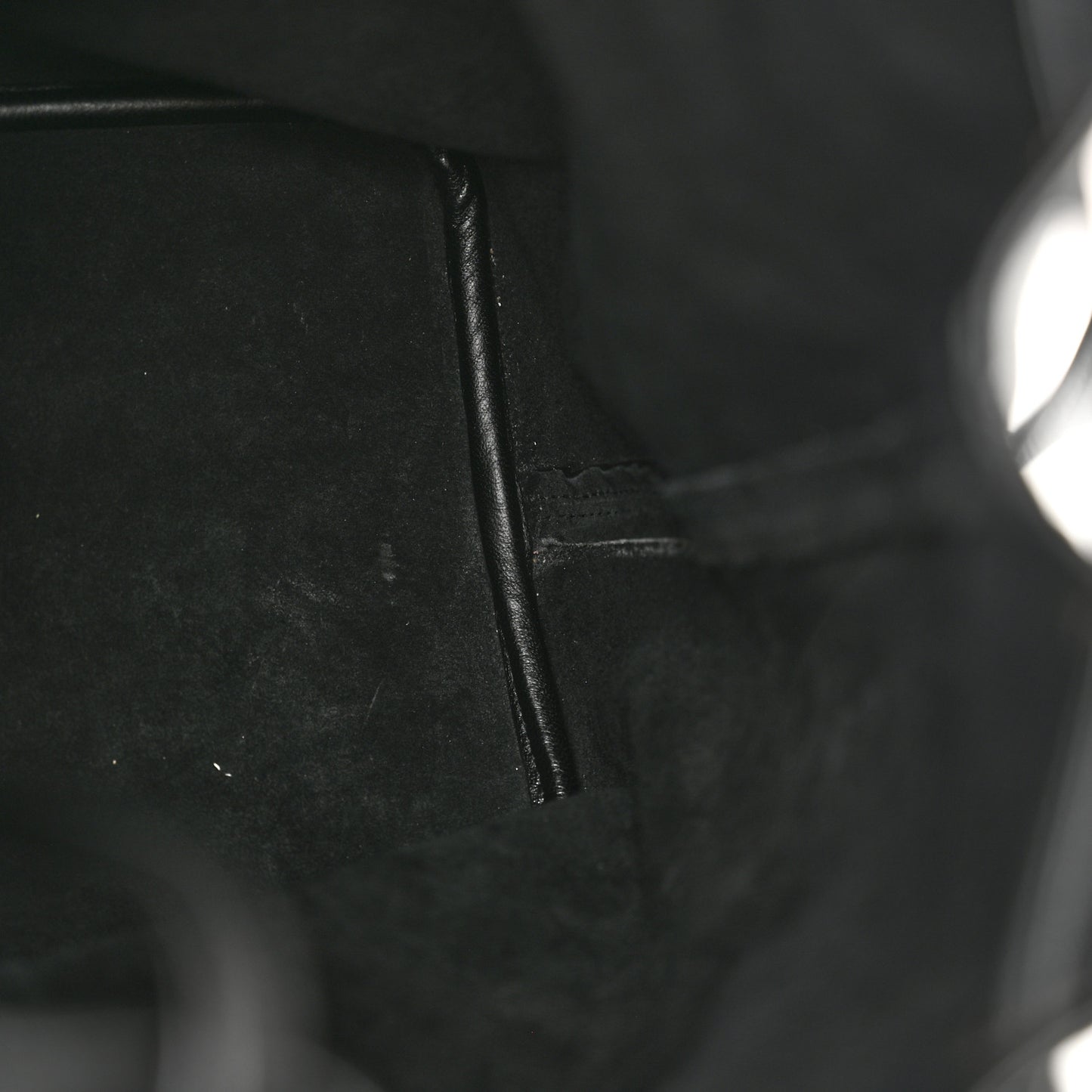 Lambskin Medium Heart Studded Riva Bucket Bag Black