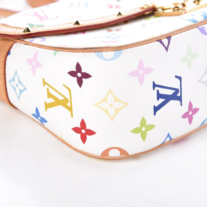 Louis Vuitton Monogram Multicolor Sologne White 10 of 12