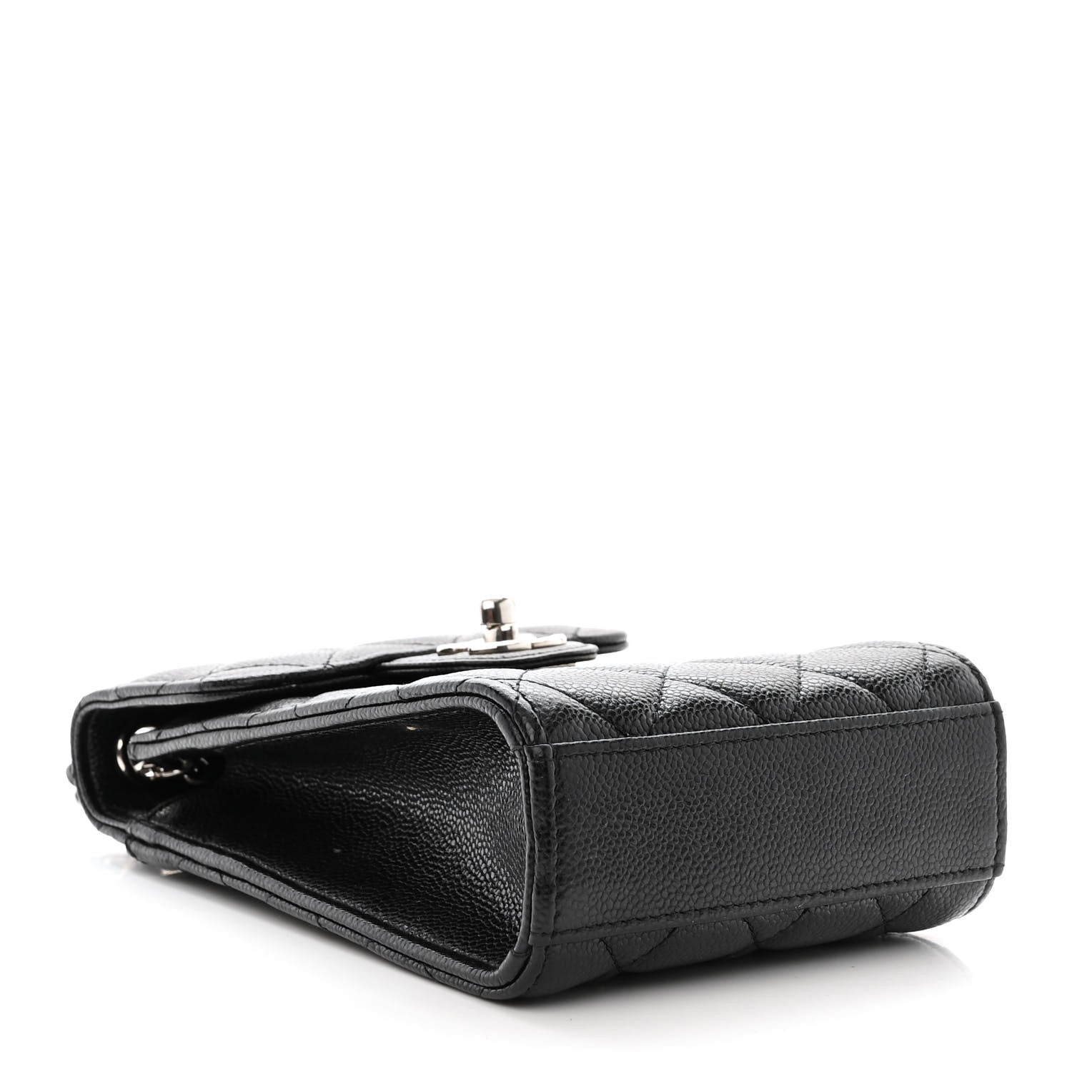 Chanel Caviar Quilted Classic Phone Holder Black 4 of 14