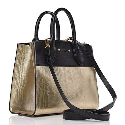 Louis Vuitton Calfskin Gravity City Steamer PM Gold 3 of 13