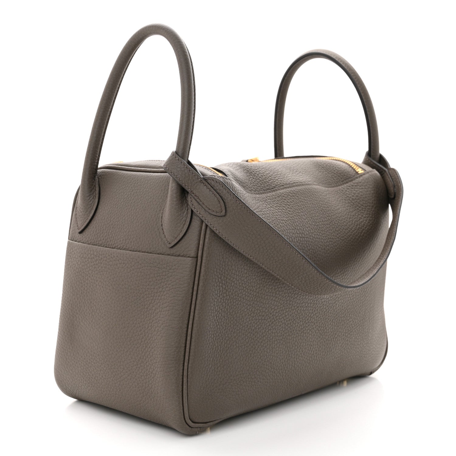 Hermes Taurillon Clemence Lindy 30 Etain 3 of 11