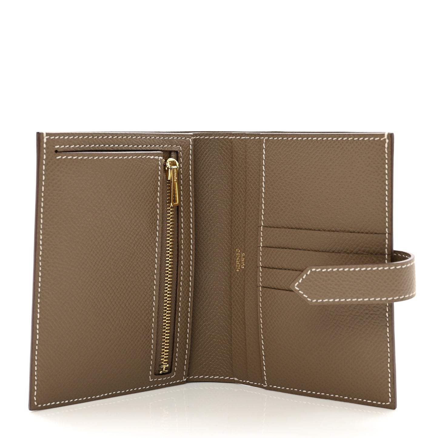 Epsom Bearn Compact Wallet Etoupe