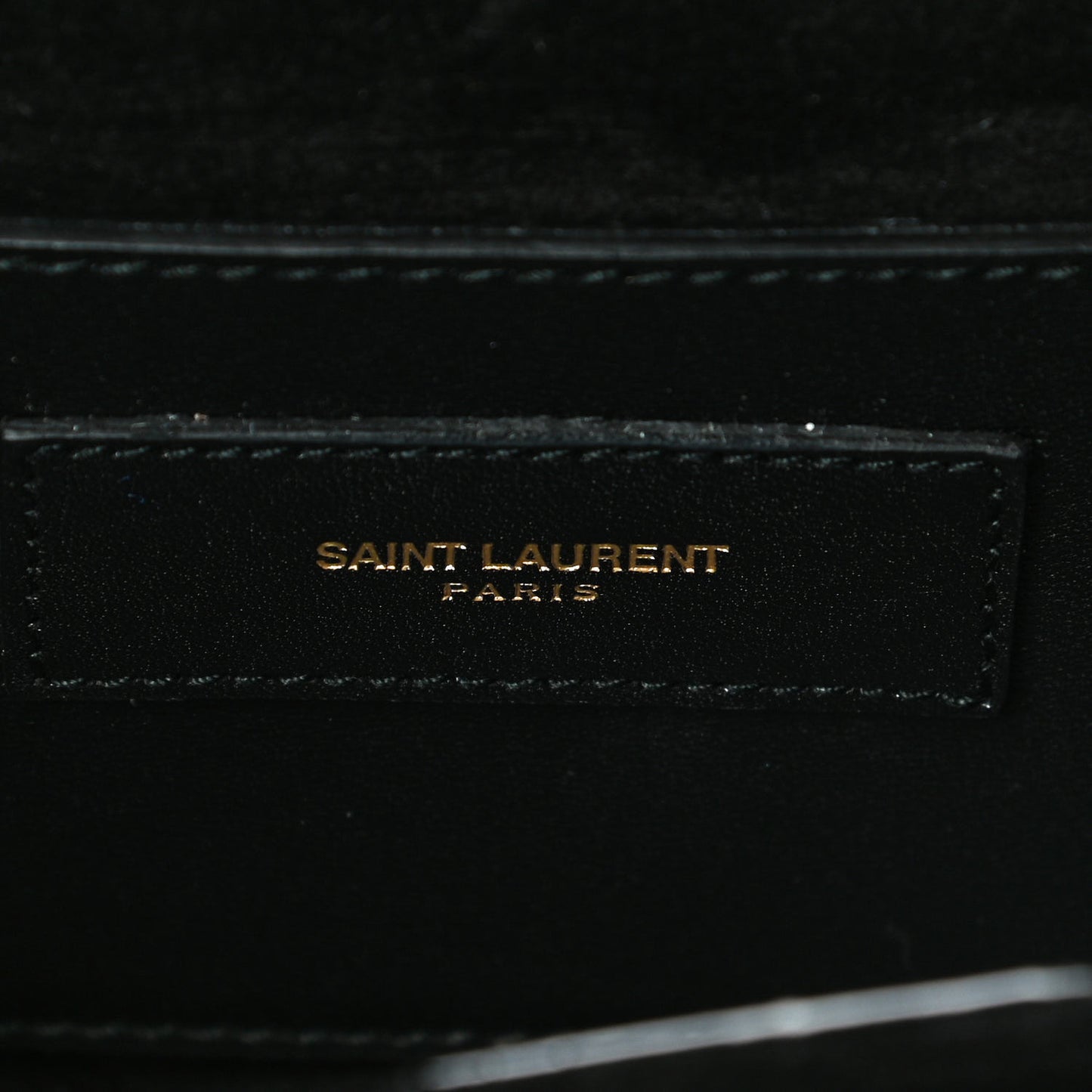 Calfskin Small Classic Lulu Bag Black