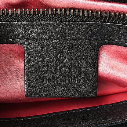 Gucci Velvet Matelasse Medium GG Marmont Shoulder Bag Black 6 of 9