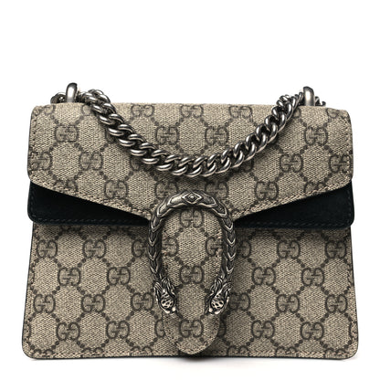 Gucci GG Supreme Monogram Mini Dionysus Shoulder Bag Black 1 of 19