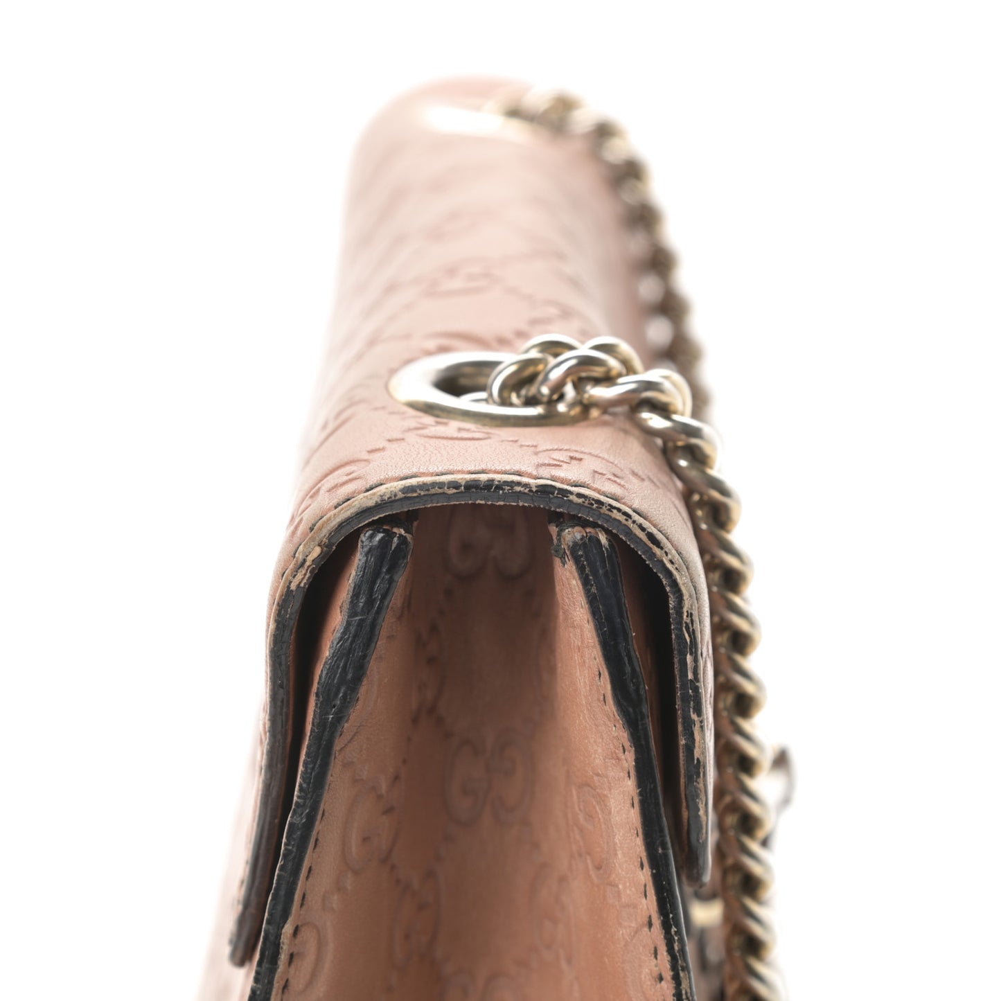 Guccissima Medium Emily Chain Shoulder Bag Camelia