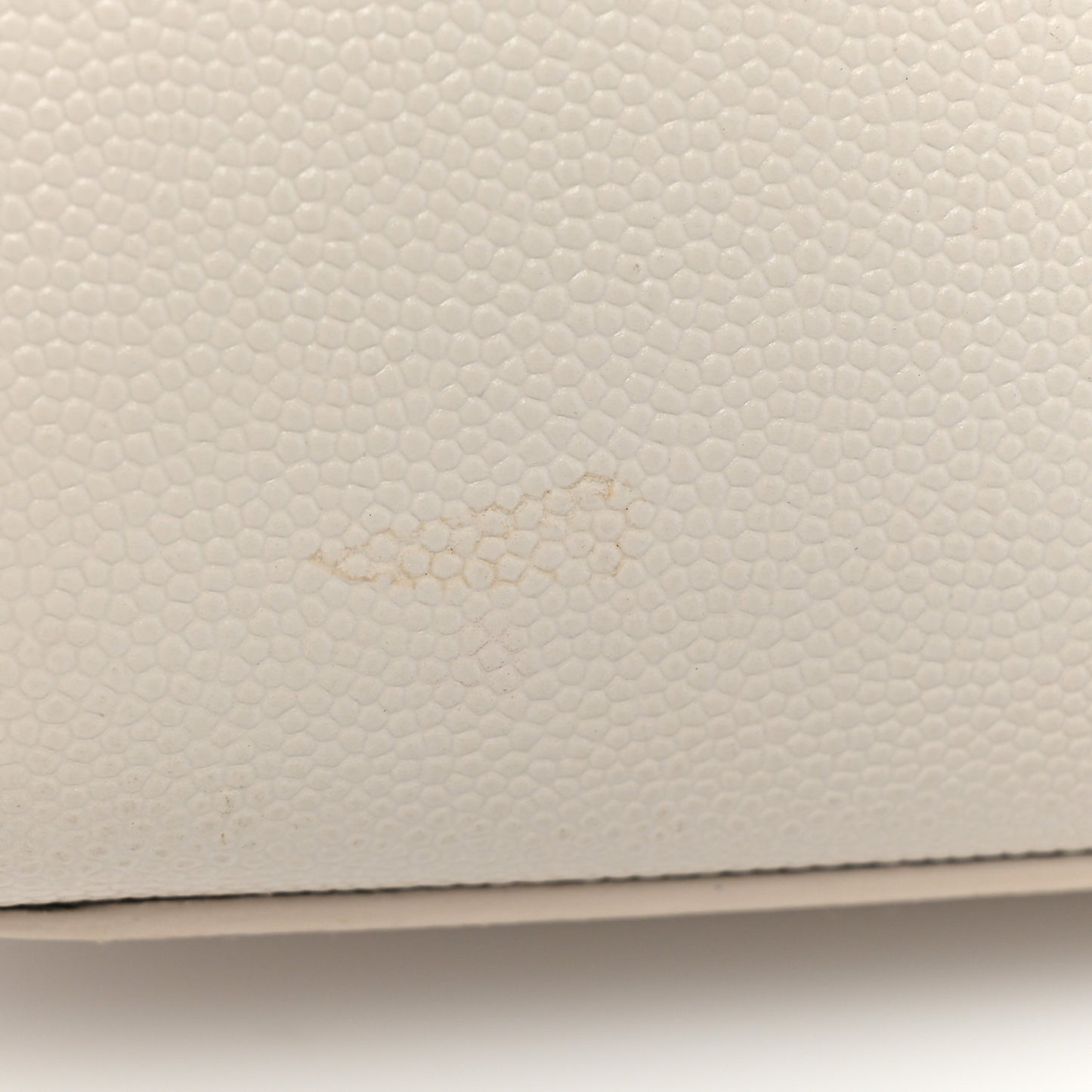 Grain De Poudre Small Monogram Kate Satchel Icy White