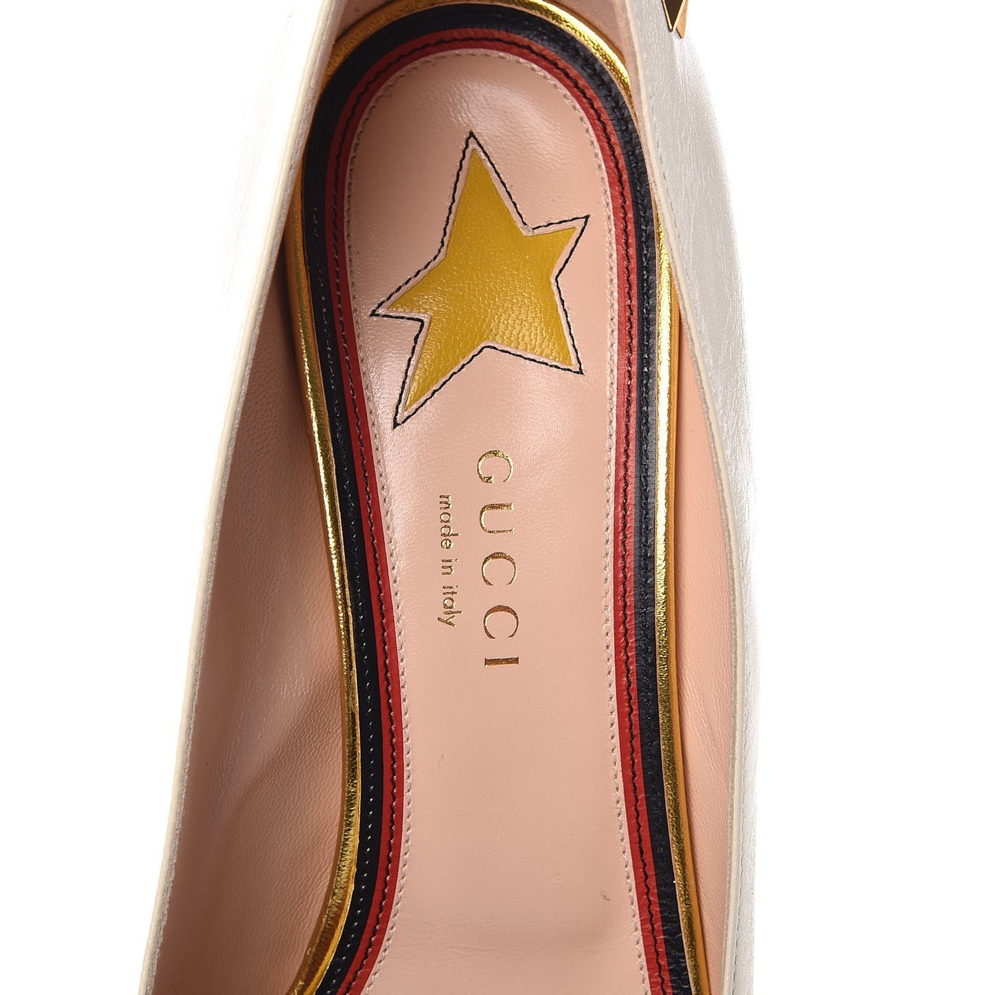 Malaga Kid Web Bow Pumps 40 White