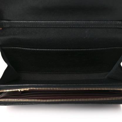 Chanel Caviar Quilted Phone Holder Wallet on Removable Chain Black 6 of 12