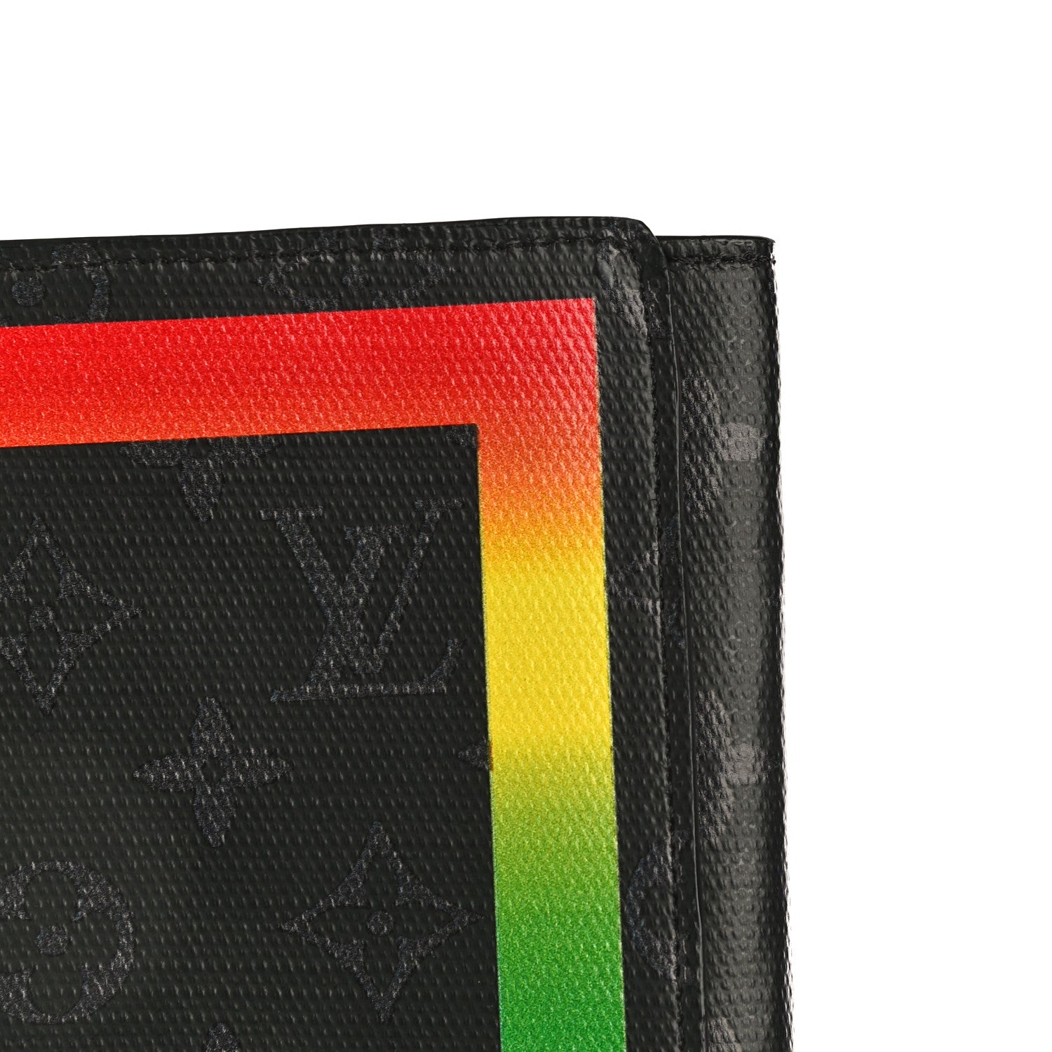 Louis Vuitton Monogram Eclipse Rainbow Franck Folder 10 of 12