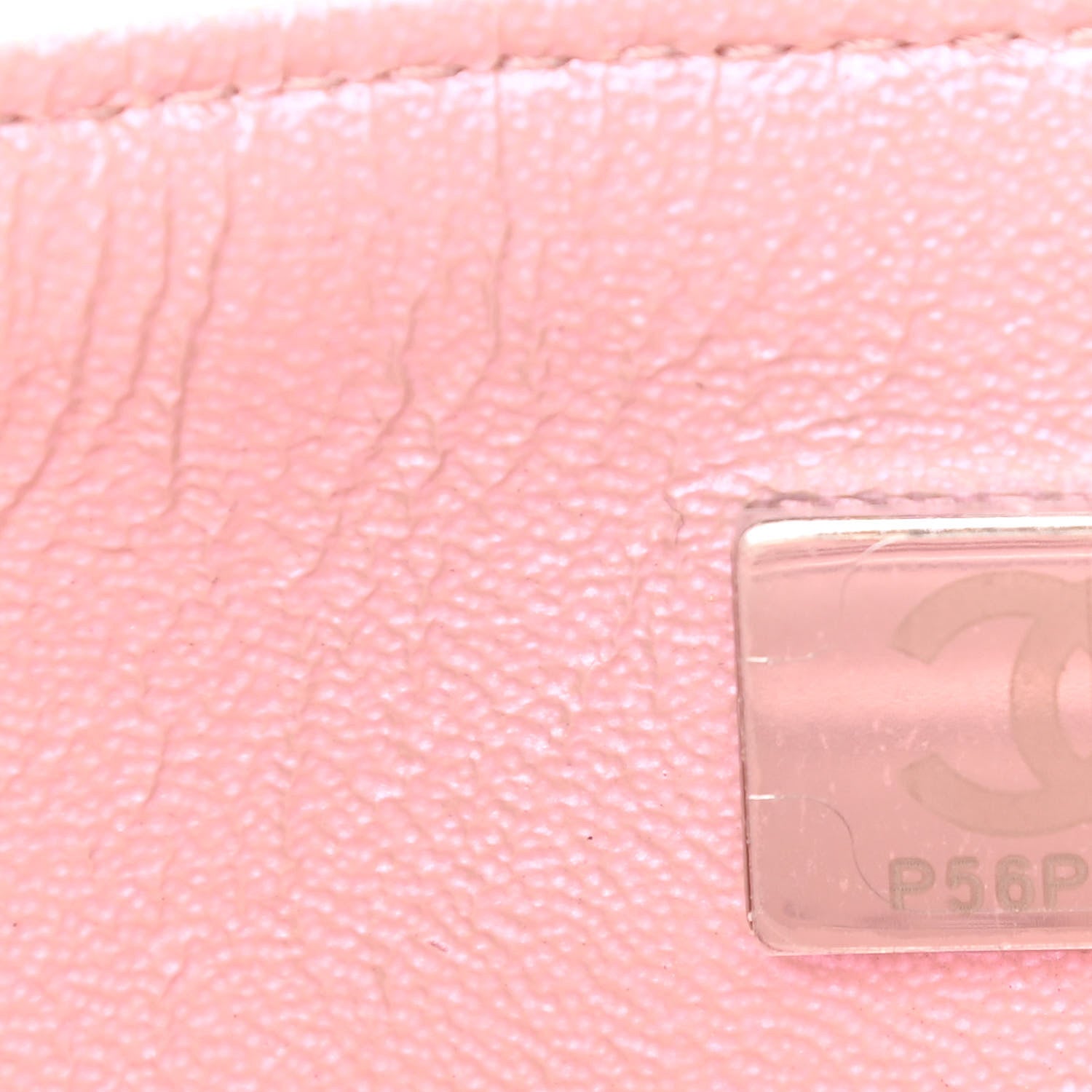 Chanel Iridescent Calfskin Quilted Mini Rectangular Flap Pink 7 of 11