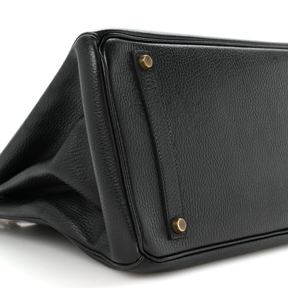 Hermes Ardennes Birkin 35 Black 9 of 10