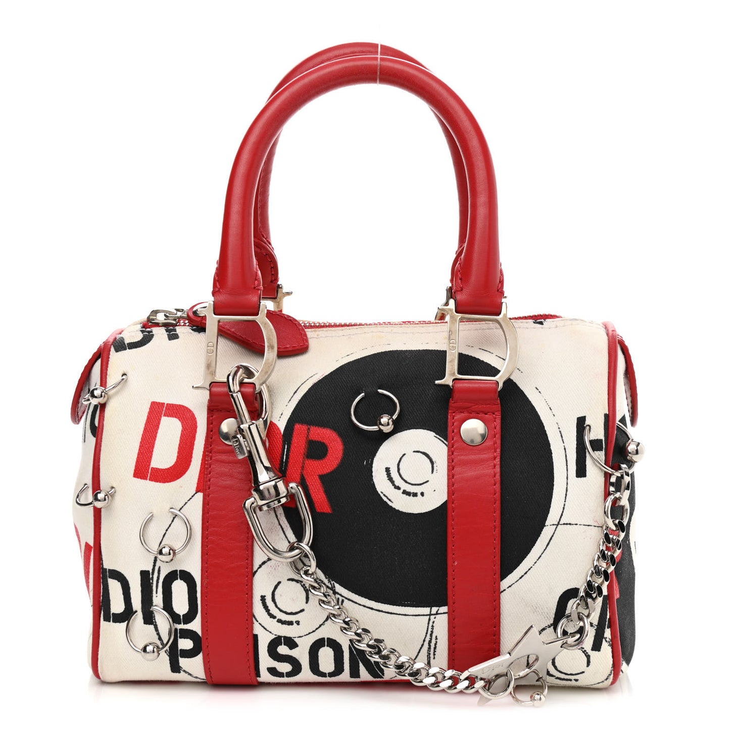 Canvas Hardcore Pierced Boston Black Red White