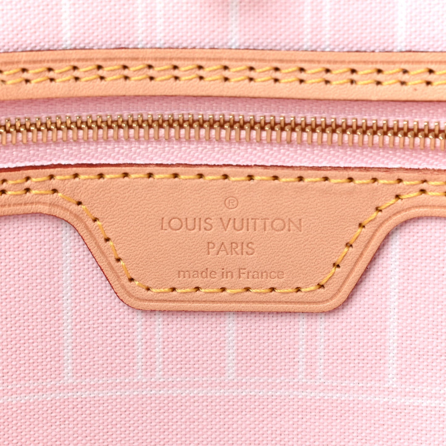Monogram Giant By The Pool Neverfull MM Light Pink