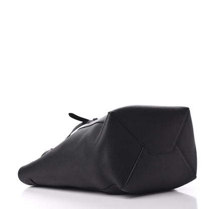Celine Soft Grained Calfskin Medium Belt Cabas Phantom Black 4 of 9