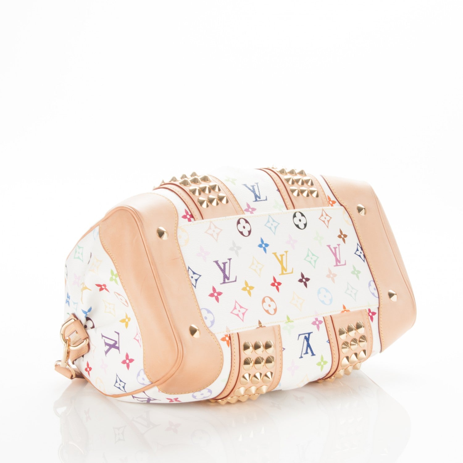 Louis Vuitton Monogram Multicolor Courtney MM White 4 of 7