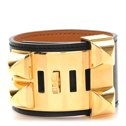 Hermes Box Collier de Chien CDC Bracelet S Black 3 of 5