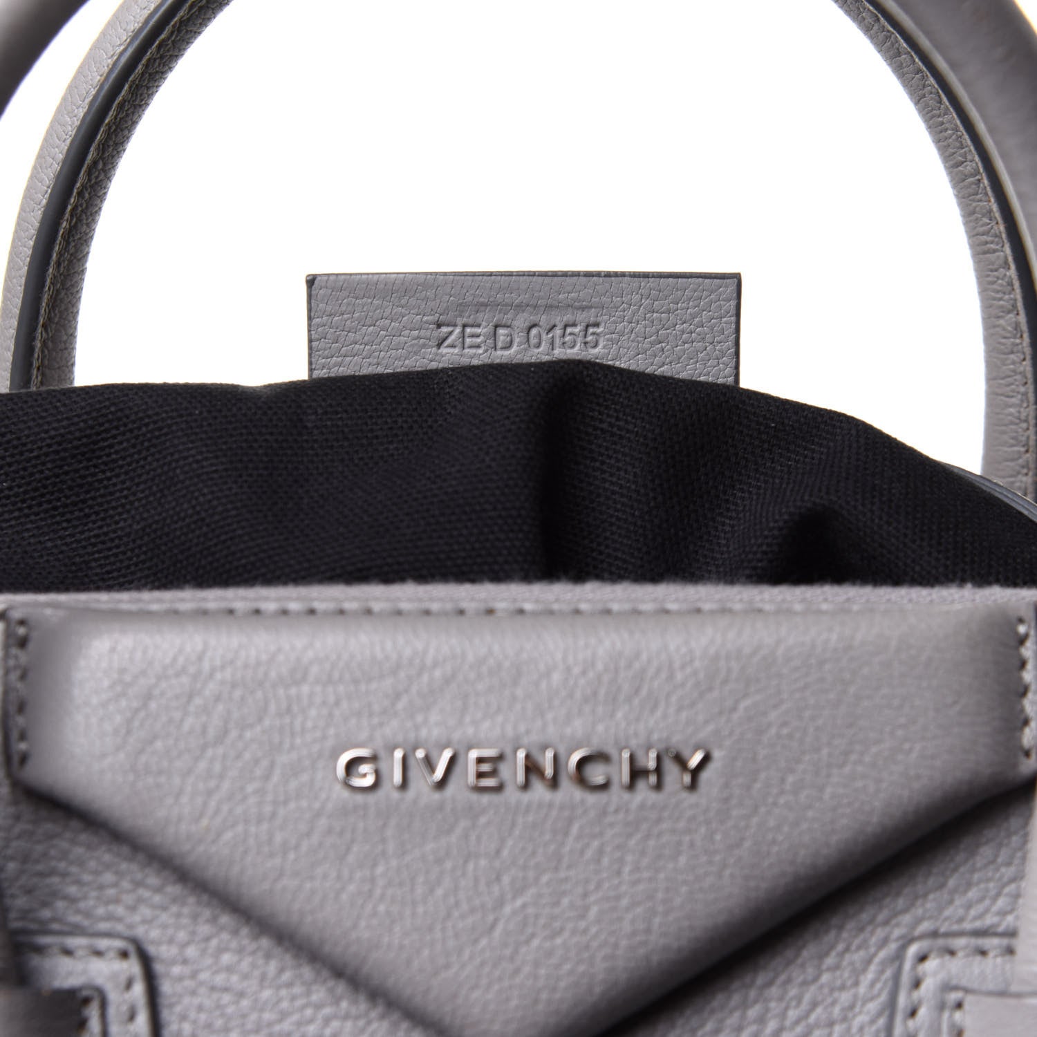 Givenchy Sugar Goatskin Small Antigona Pearl Grey 7 of 13