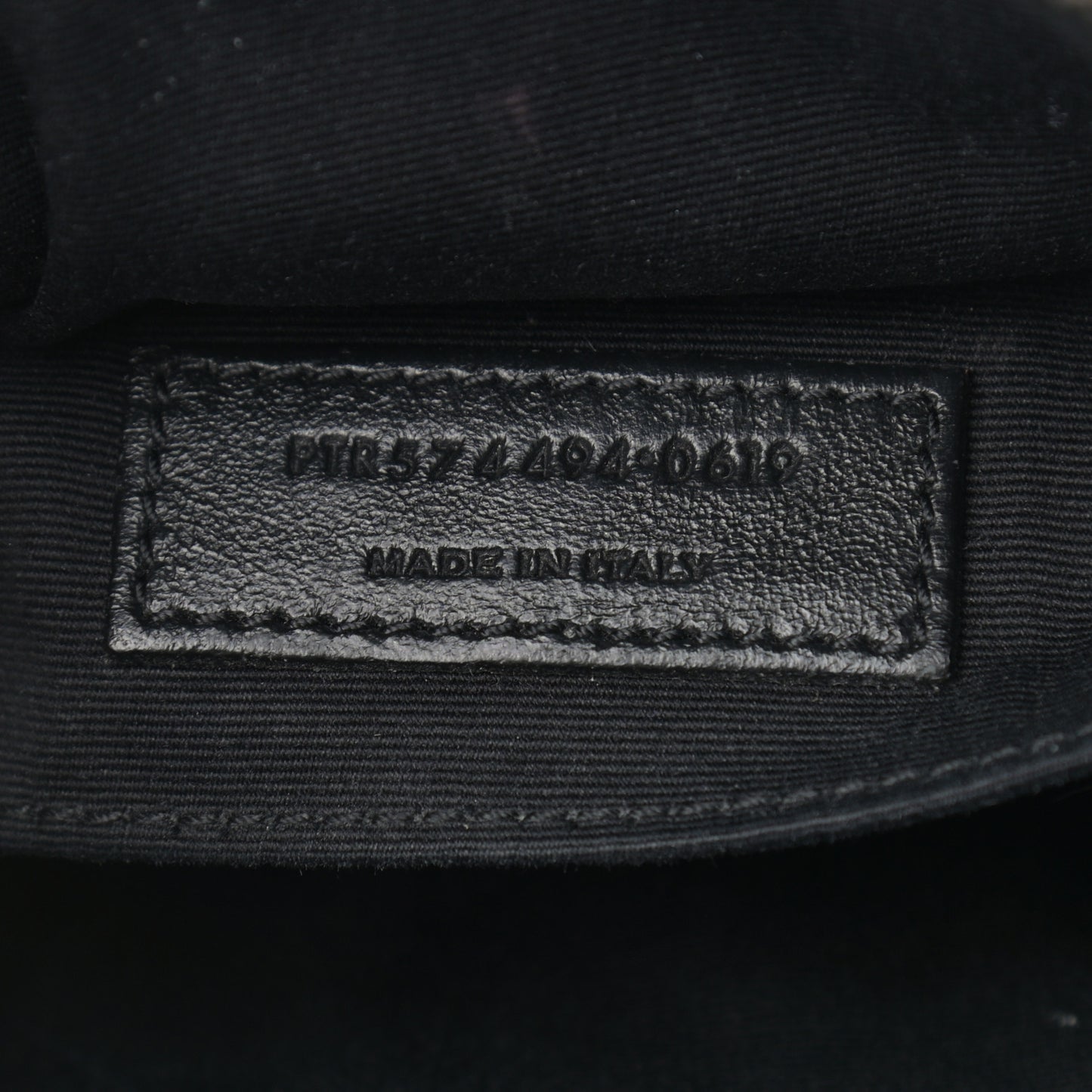 Calfskin Matelasse Monogram Lou Camera Bag Black
