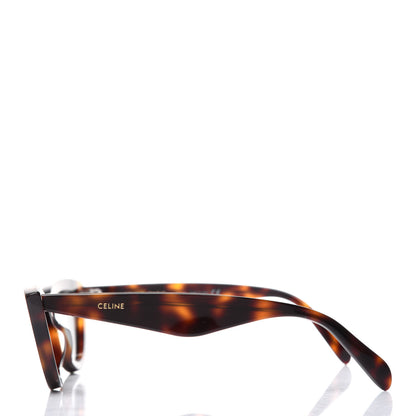 Celine Acetate Cat Eye Sunglasses CL4019IN Tortoise 3 of 7