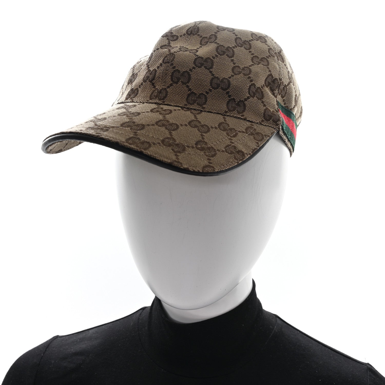 Gucci Monogram Web Baseball Hat L Beige Cocoa 2 of 9