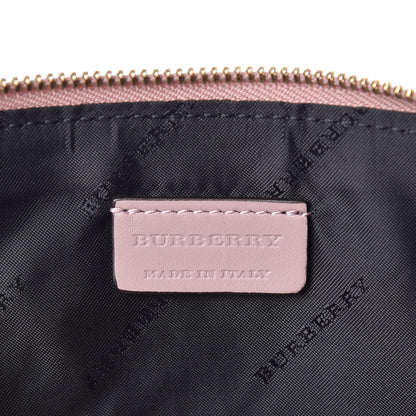 Burberry House Check Sequin Peyton Pouch Bag Pink 6 of 9