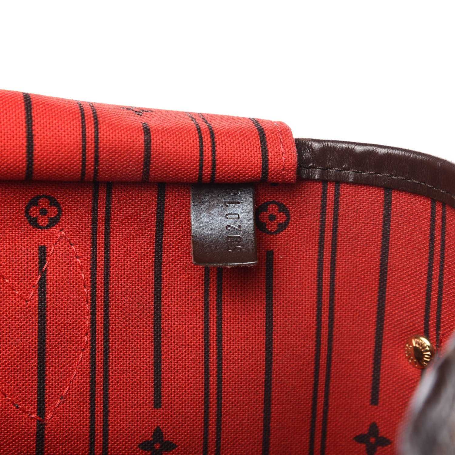 Louis Vuitton Damier Ebene Neverfull GM 9 of 16