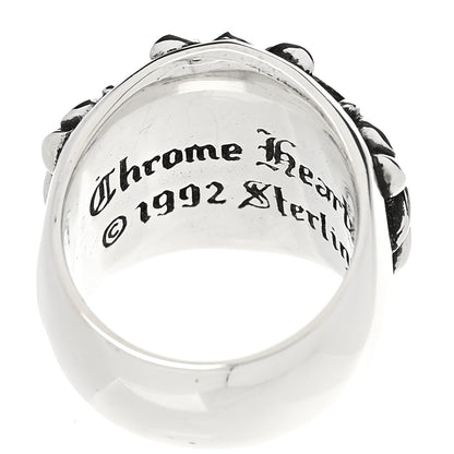 Chrome Hearts Sterling Silver Keeper Ring 54 7 4 of 4