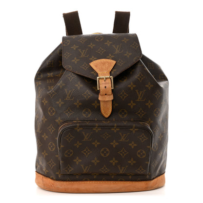 Louis Vuitton Monogram Montsouris GM Backpack 1 of 10