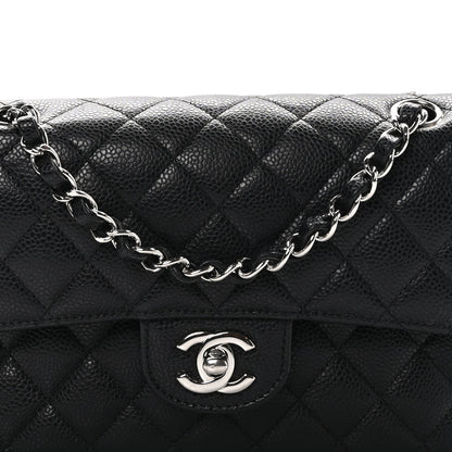 Chanel Caviar Quilted Small Double Flap Black 8 of 10